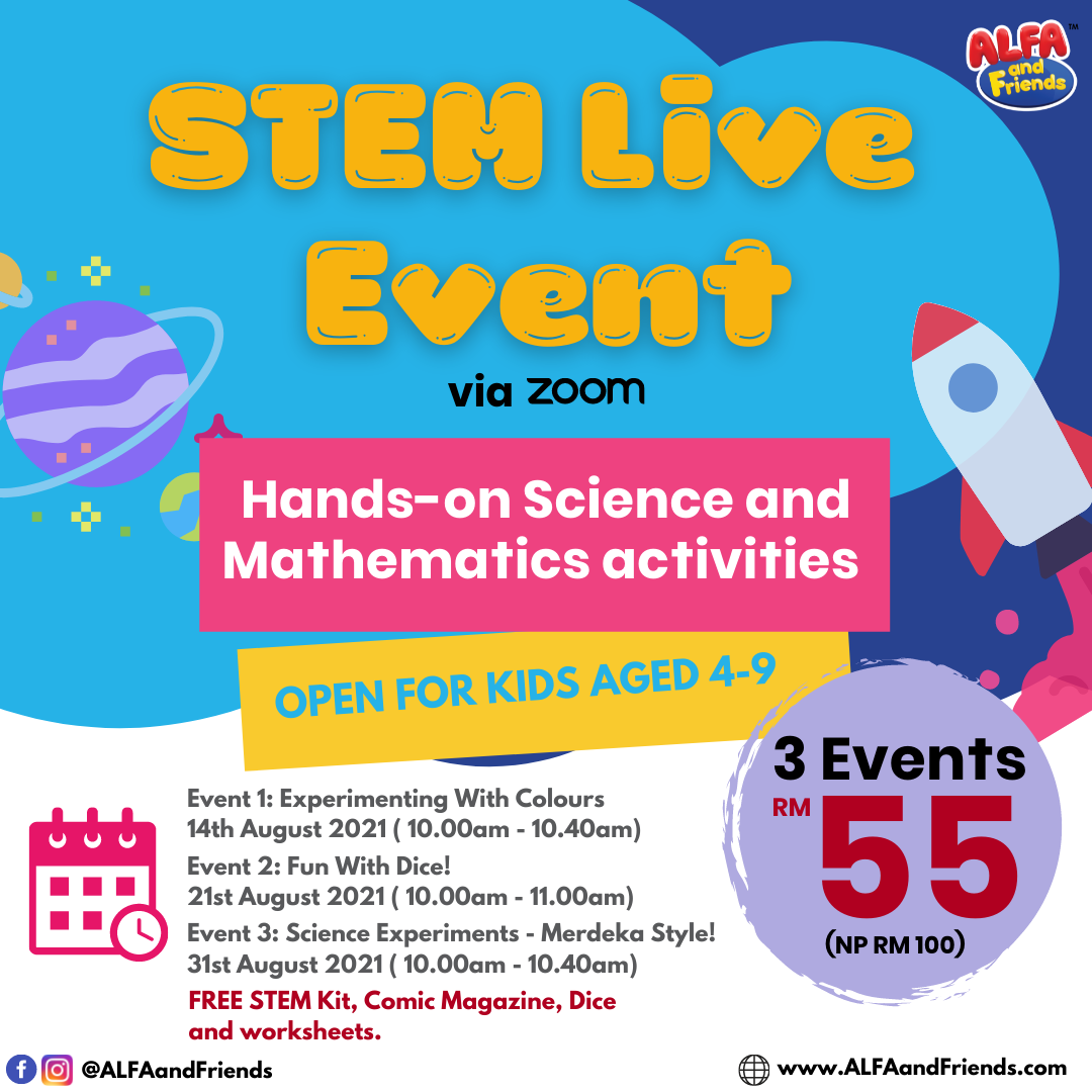 STEM Live Event - Hands-on Science and Mathematics activities