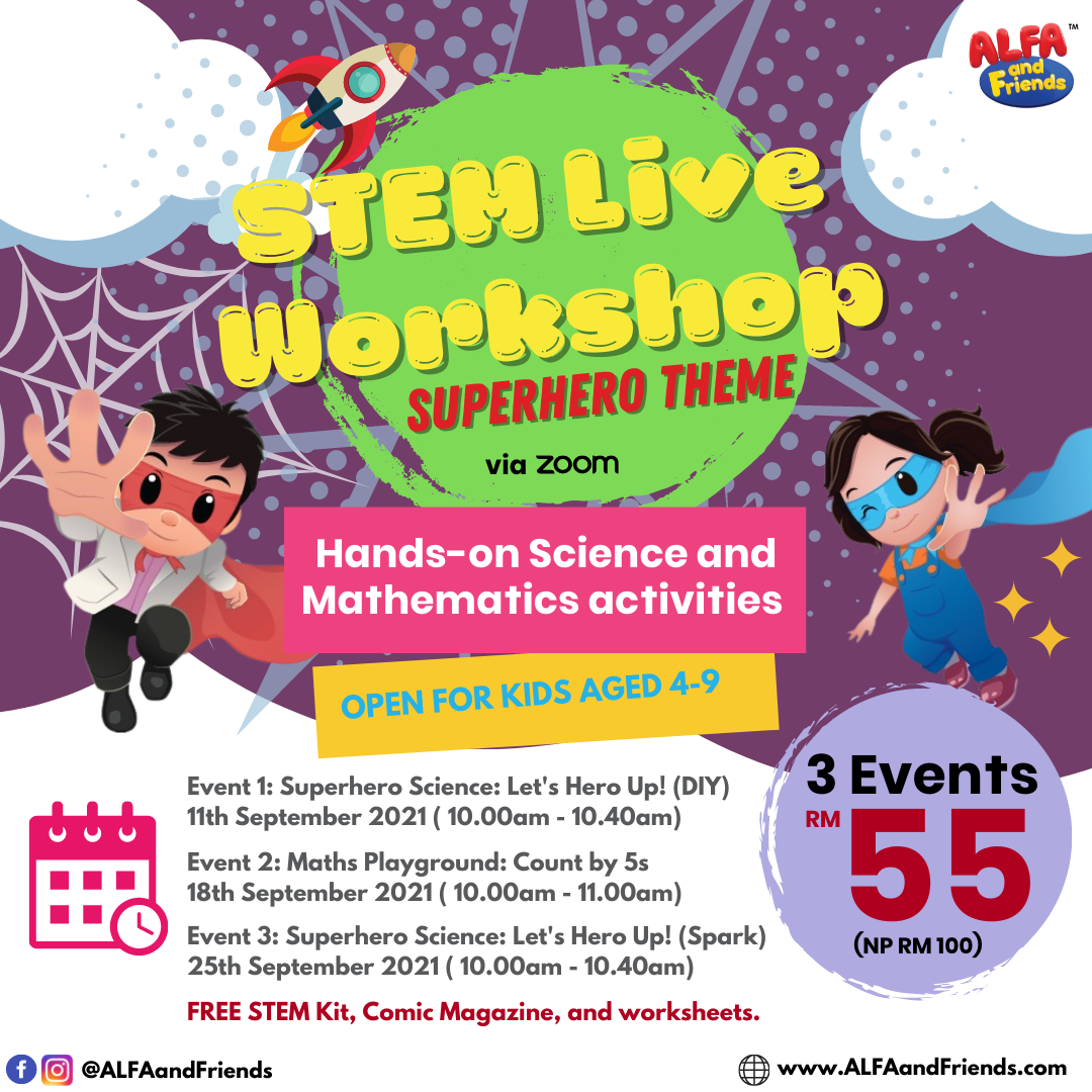 STEM Live Workshop - Superhero Theme