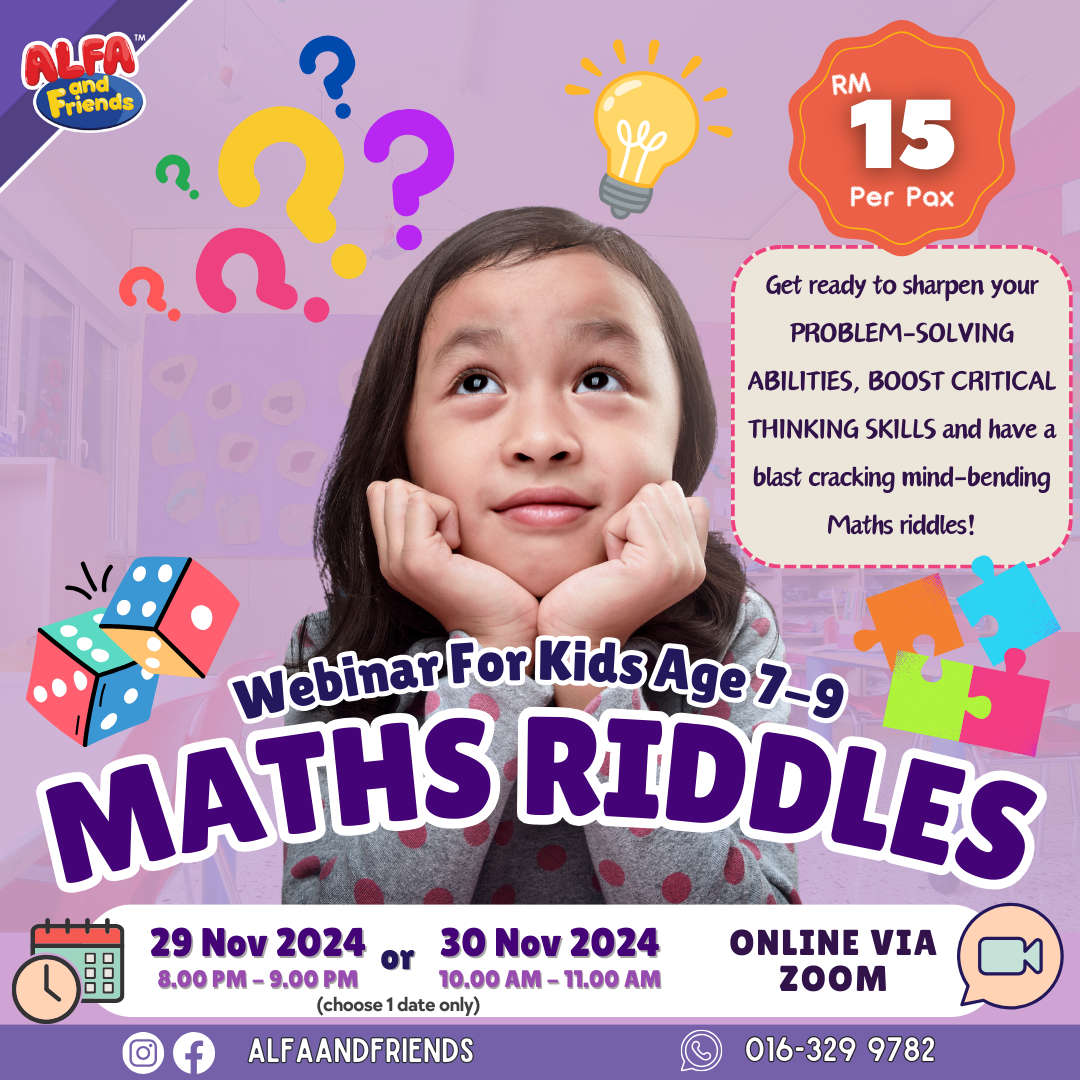 MATHS WEBINAR: Maths Riddles!