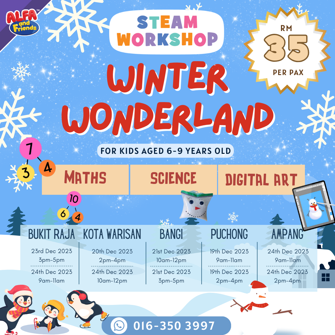 WINTER WONDERLAND: STEAM Workshop For Kids