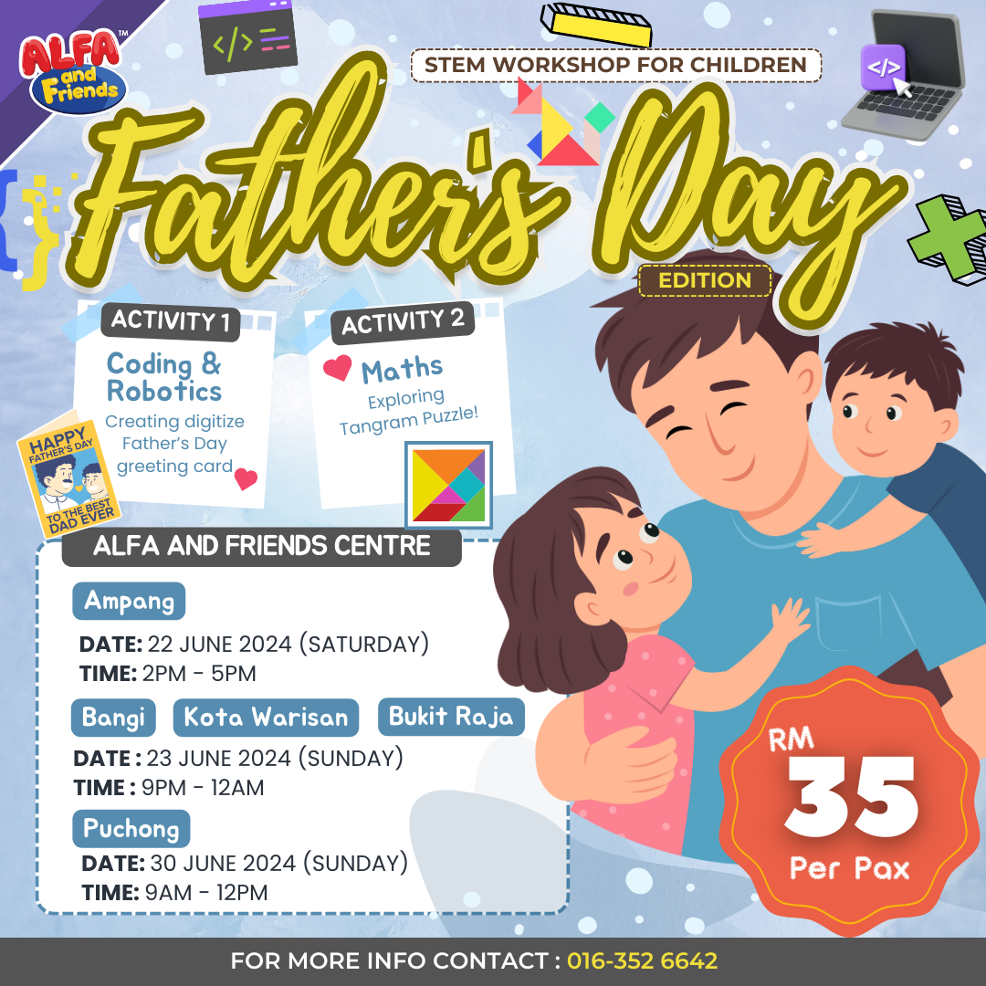 Father's Day Edition: STEM Workshop For Kids